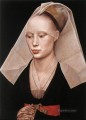 Retrato de una dama pintor holandés Rogier van der Weyden